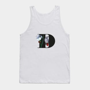 Botanical Alphabet D Tank Top